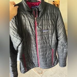 Navy blue patagonia nano jacket for sale.
